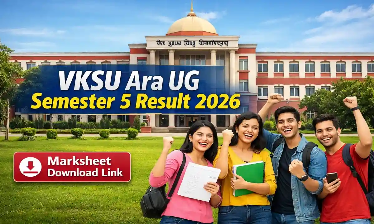 VKSU Ara UG Semester 5 Result 2026