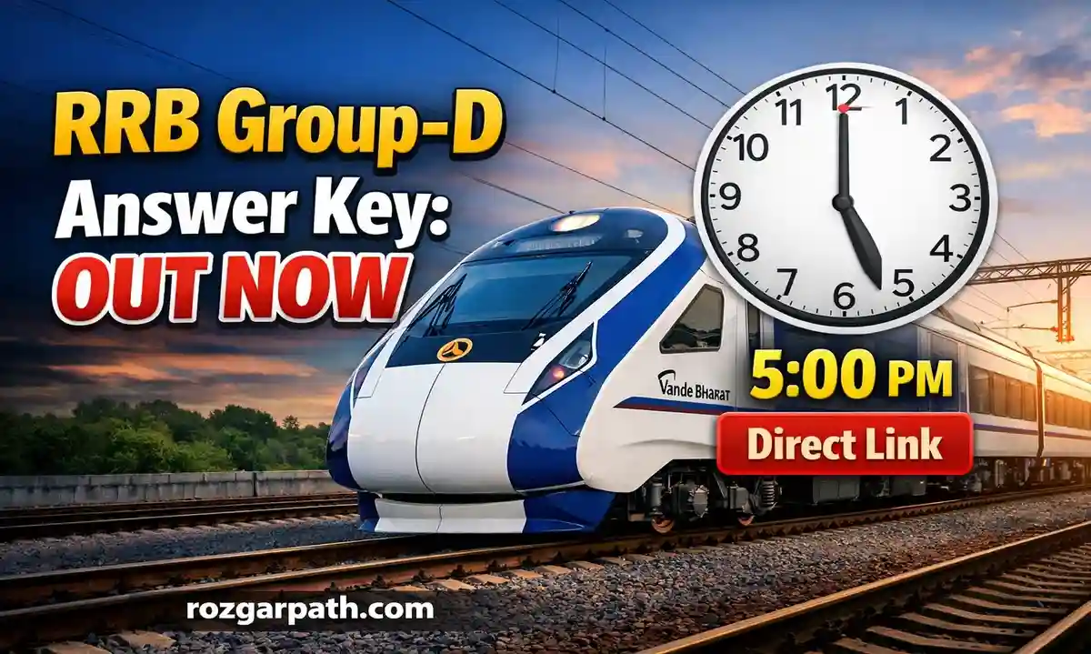 RRB Railway Group-D Answer Key 2026