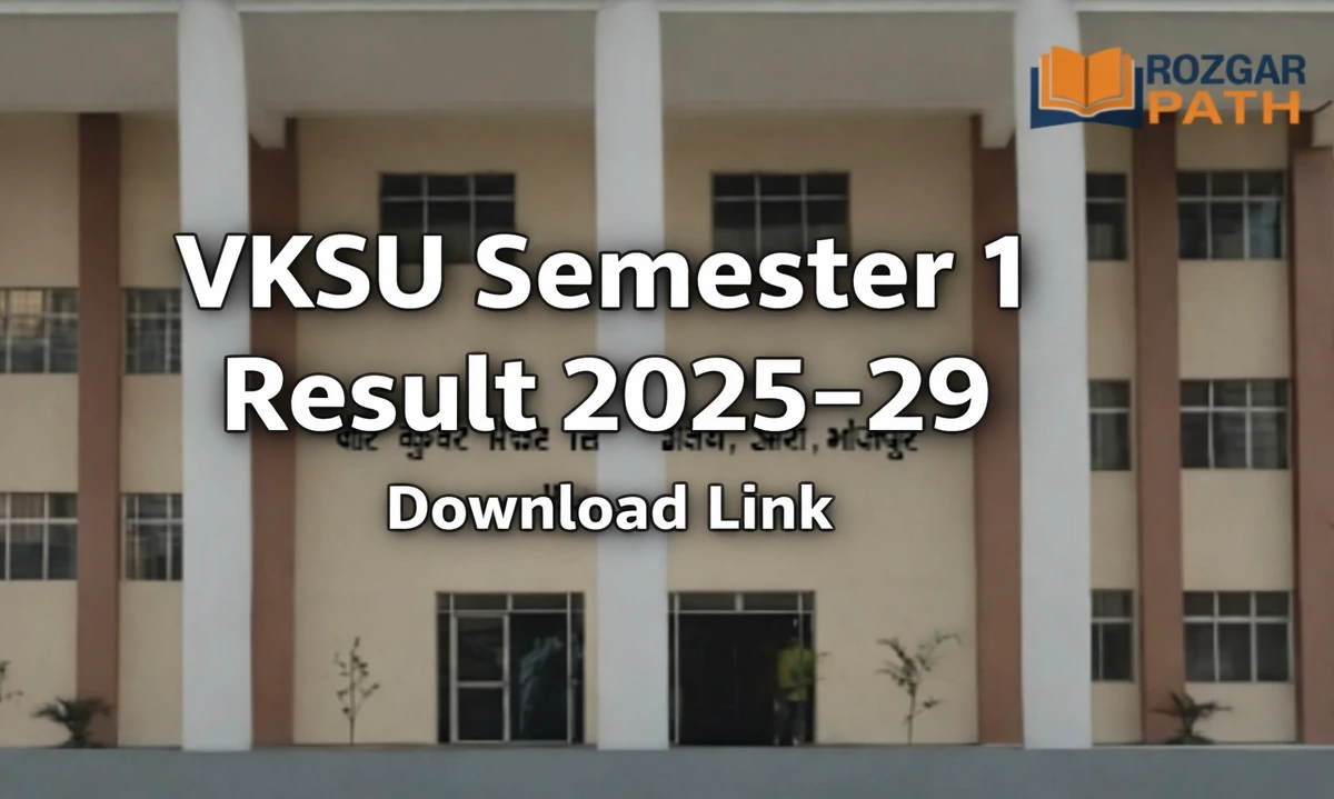 VKSU UG Semester 1 Result 2025-29