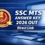 SSC MTS Answer Key 2026