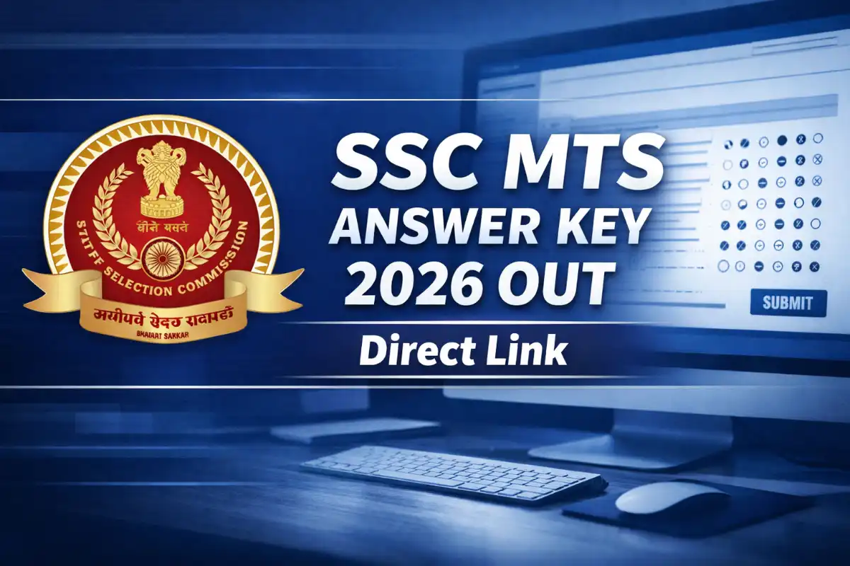 SSC MTS Answer Key 2026